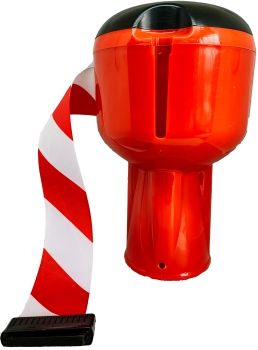 Traffic Cone Topper 9 m red/white